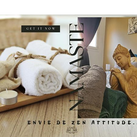 Le Namaste Charmante Maisonnette Climatisee De 45 M2 Brasles Bagian luar foto
