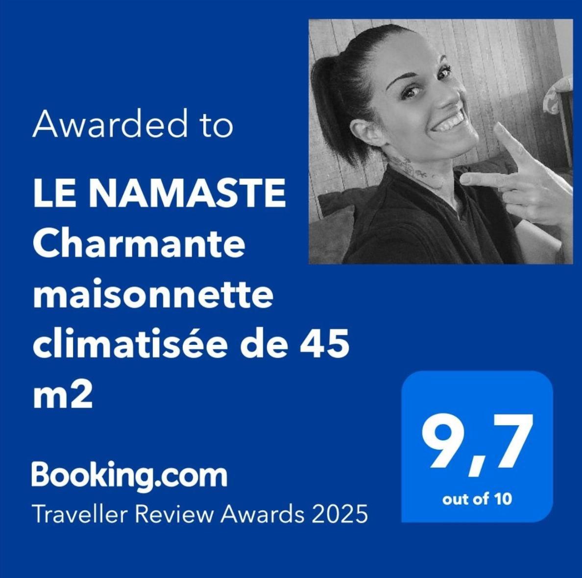 Le Namaste Charmante Maisonnette Climatisee De 45 M2 Brasles Bagian luar foto